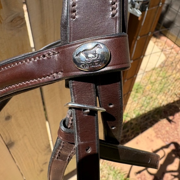 VR Tack padded hackamore bridle - Picture 2 of 4